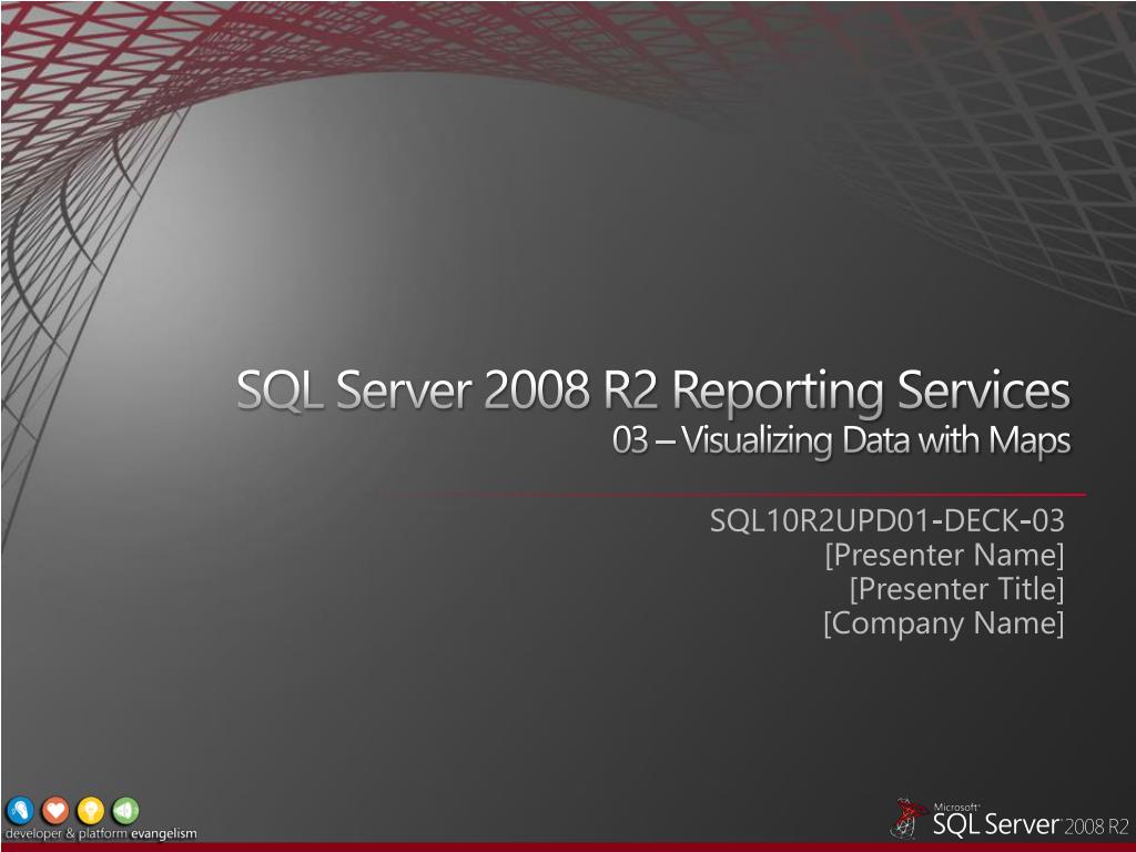 Sql server reporting